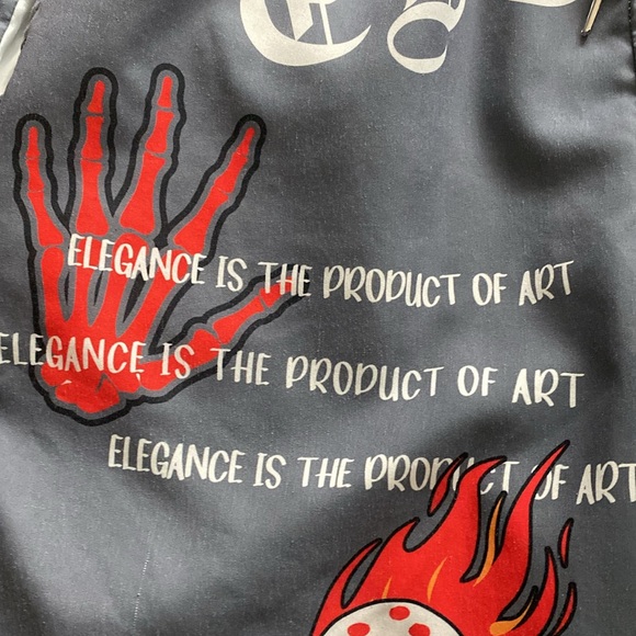 GORGLITTER Men's Graphic Print Workout Track Summer Shorts Size S - Picture 6 of 8